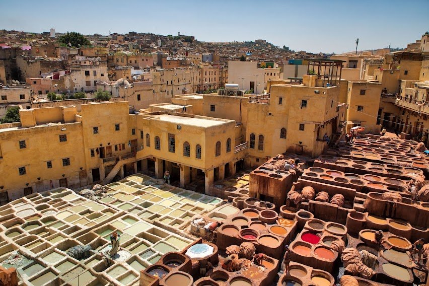 Tangier to Chefchaouen, Fes, Marrakech & Sahara